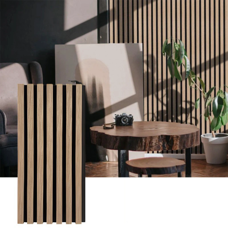 Hvordan forbedrer Wonear Wood Slat akustisk vægpanel indvendig lydabsorption?