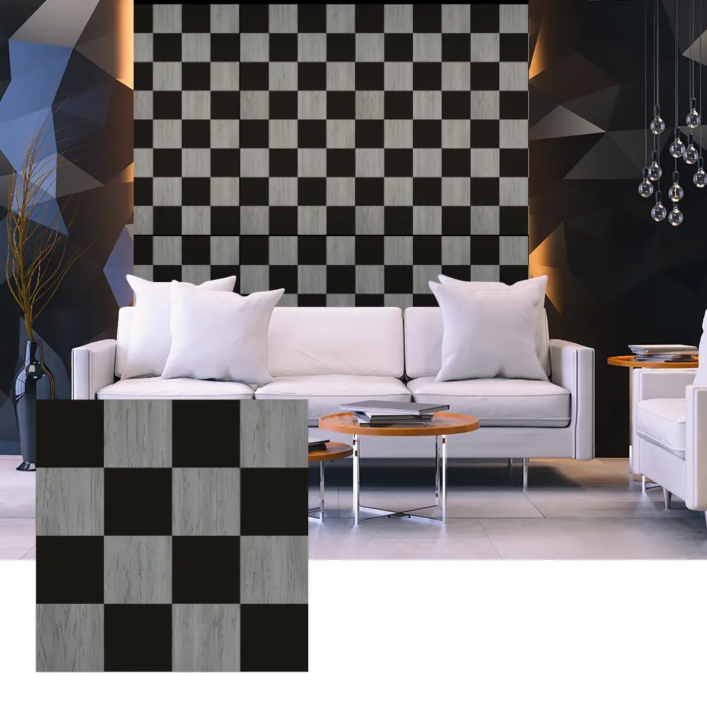 3D træfiner akustikpaneler til indvendig vægdesign
