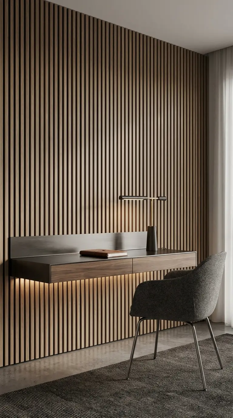 Decorative Acoustic Wood Veneer Panels for Modern Interiors