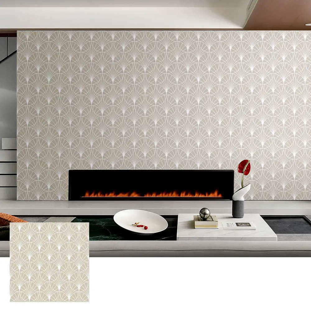 PET akustiske paneler med UV-printede overfladedesigns