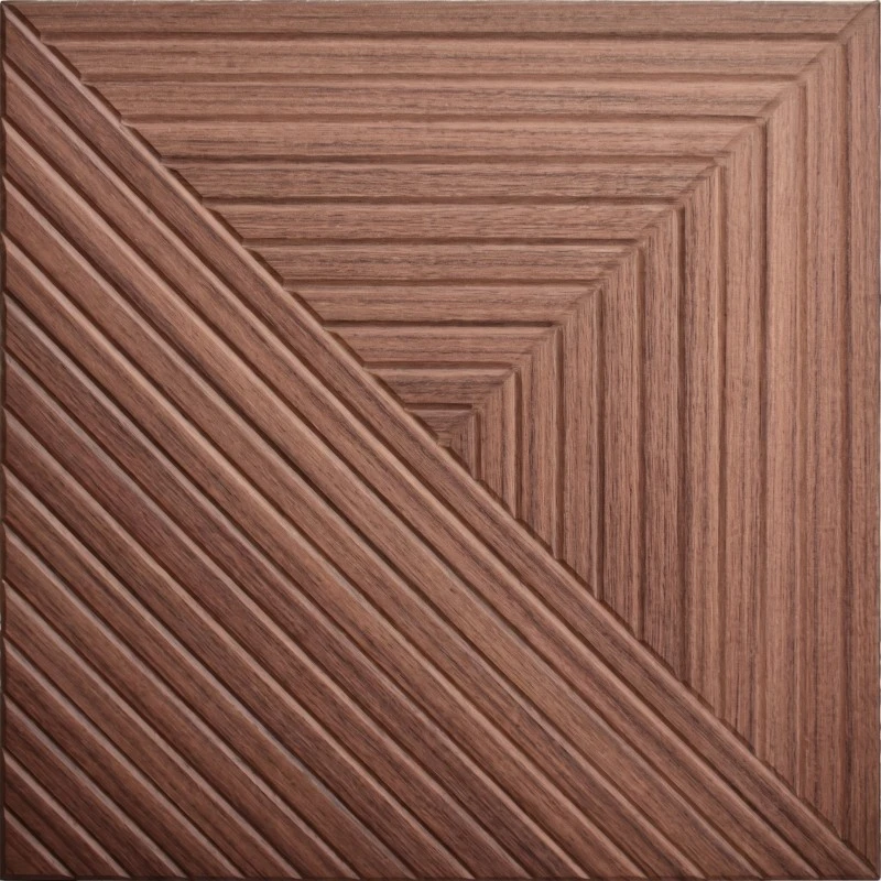 Wonear Luxury Residence Indrammet diagonalt træ akustikpanel