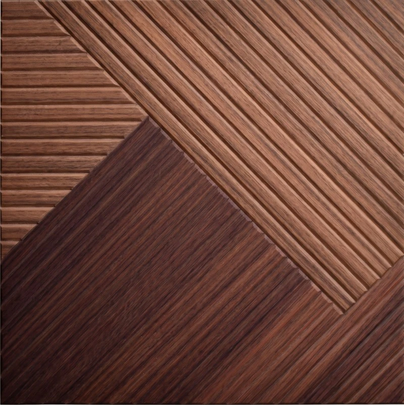 Wonear Retail Showroom Patchwork træ akustikpanel Wonear Retail Showroom Patchwork træ akustikpanel